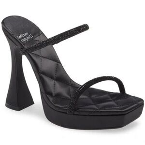 Jeffrey Campbell Black Platform Heels - Size 11 Movie